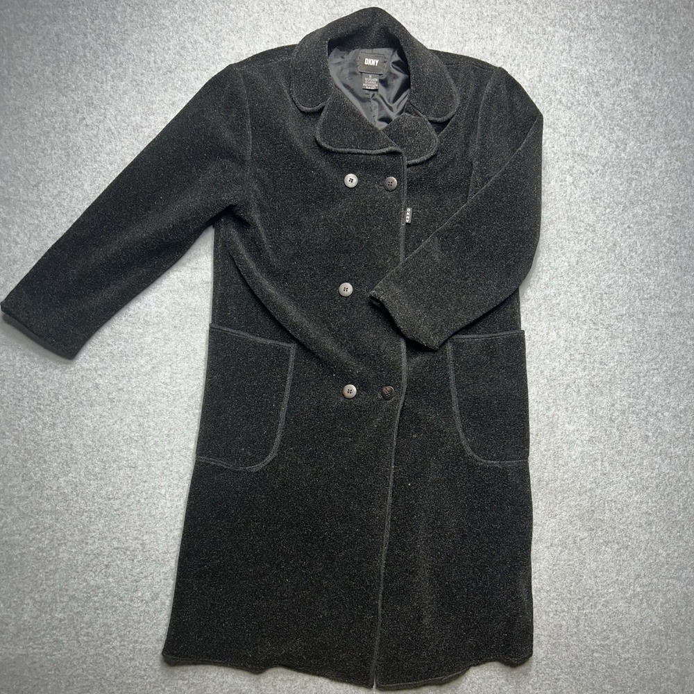 Vintage DKNY Women's Size M Double Breasted‎ Coat